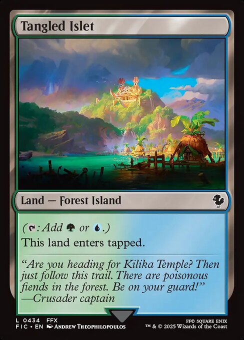 Tangled Islet - Commander: FINAL FANTASY - L - 434