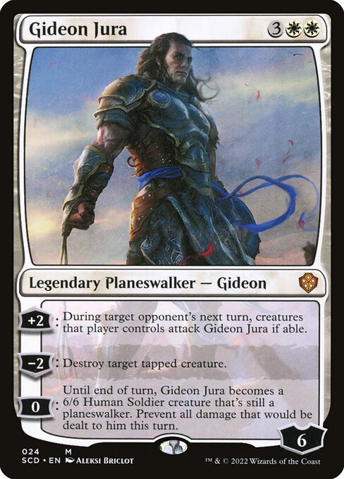 Gideon Jura - Starter Commander Decks - M - 24