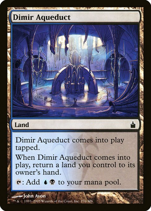 Dimir Aqueduct - Ravnica: City of Guilds - C - 276