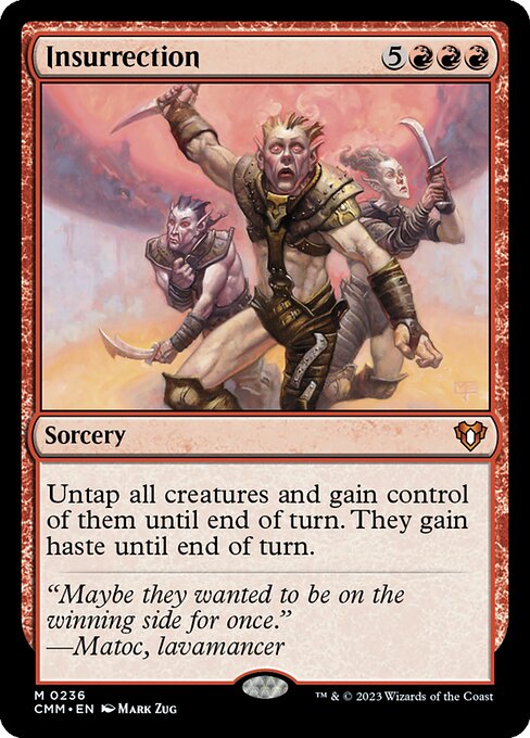 Insurrection - Commander Masters - M - 236