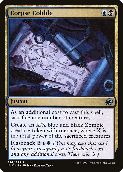 Corpse Cobble - Innistrad: Midnight Hunt - U - 214