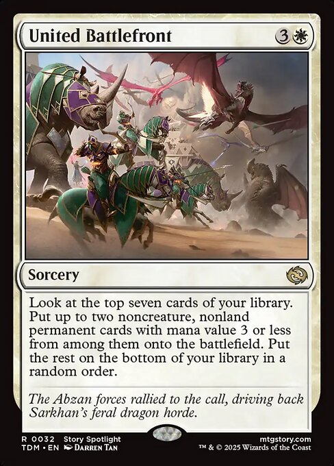 United Battlefront - Tarkir: Dragonstorm - R - 32