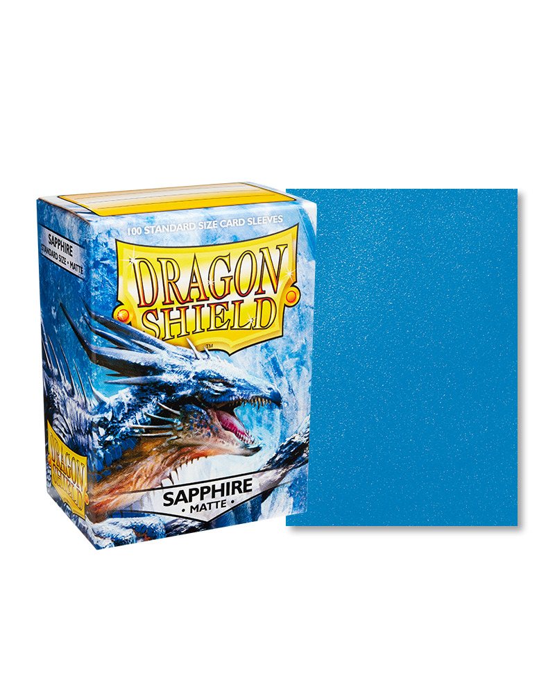 Dragon Shield Sapphire - Matte Sleeves - Standard