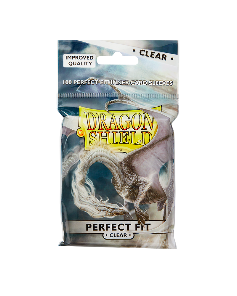 Dragon Shield Clear - Toploading Perfect Fit Sleeves - Standard