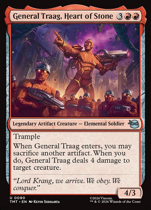 General Traag, Heart of Stone - Teenage Mutant Ninja Turtles - U - 90