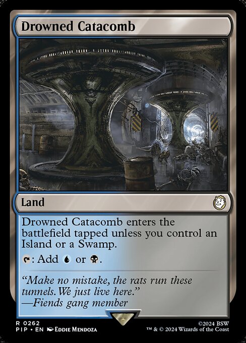 Drowned Catacomb - Universes Beyond: Fallout - R - 262