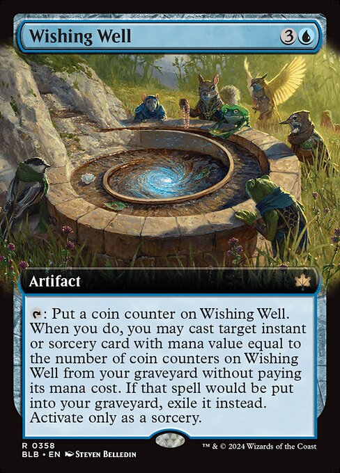 Wishing Well (Extended Art) - Bloomburrow - R - 358