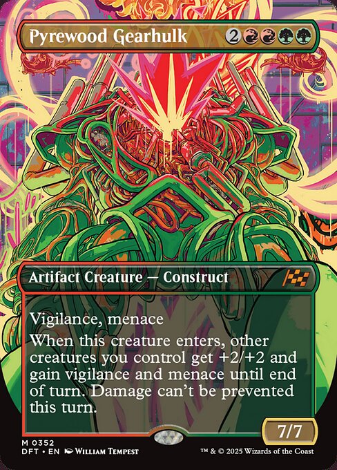 Pyrewood Gearhulk (Borderless) - Aetherdrift - M - 352
