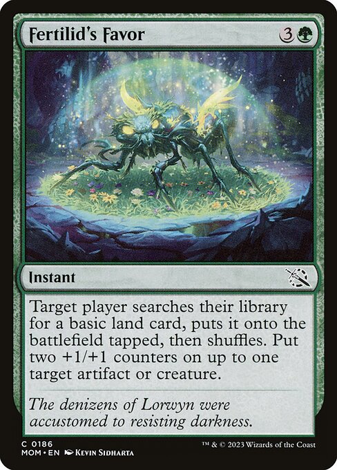 Fertilid's Favor - March of the Machine - C - 186