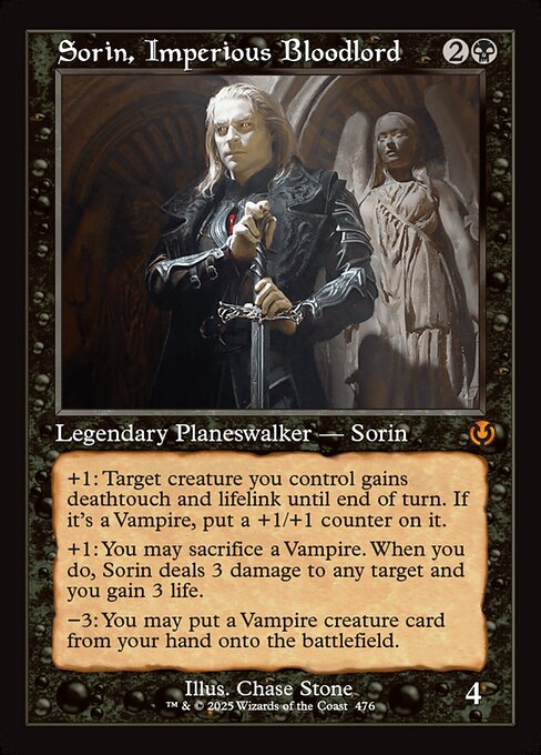Sorin, Imperious Bloodlord (Retro Frame) - Innistrad Remastered - M - 476