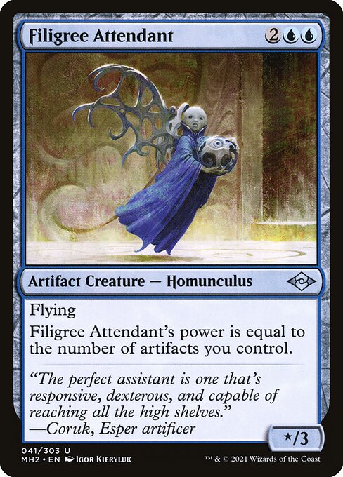 Filigree Attendant - Modern Horizons 2 - U - 41