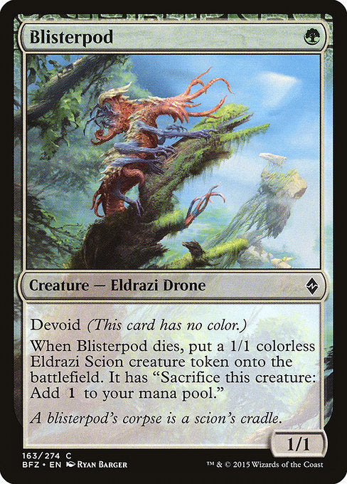 Blisterpod - Battle for Zendikar - C - 163
