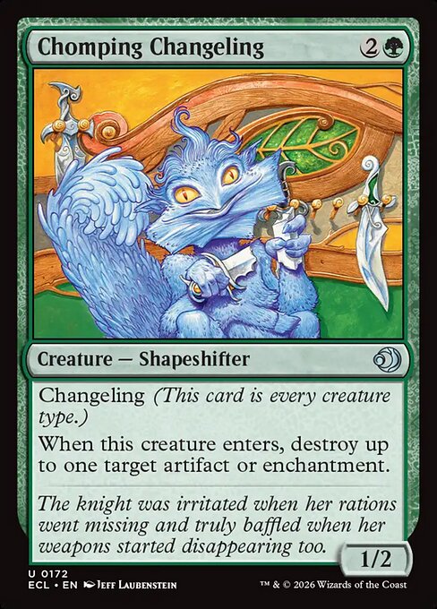 Chomping Changeling - Lorwyn Eclipsed - U - 172
