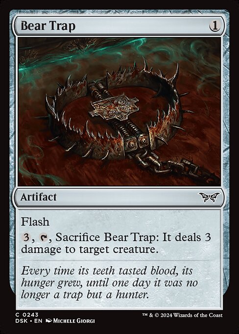 Bear Trap - Duskmourn: House of Horror - C - 243