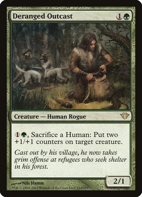 Deranged Outcast - Dark Ascension - R - 112