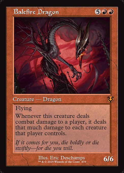 Balefire Dragon (Retro Frame) - Innistrad Remastered - M - 479
