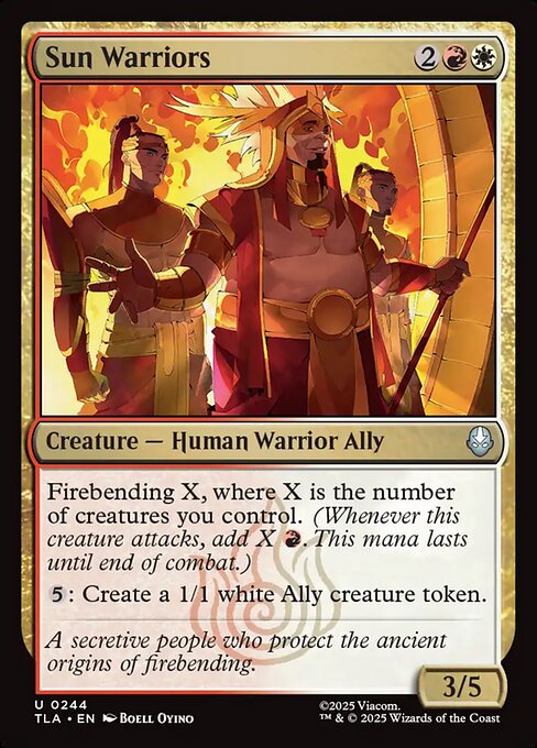 Sun Warriors - Avatar: The Last Airbender - U - 244