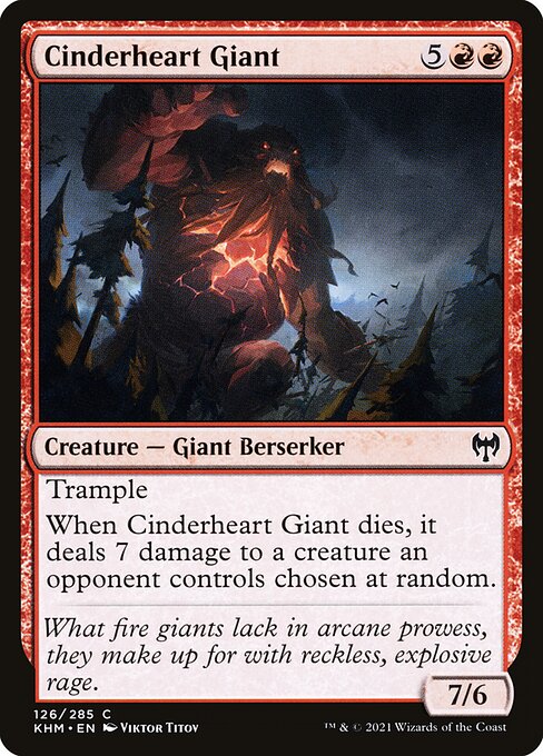 Cinderheart Giant - Kaldheim - C - 126