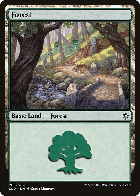 Forest (268) - Throne of Eldraine - L - 268