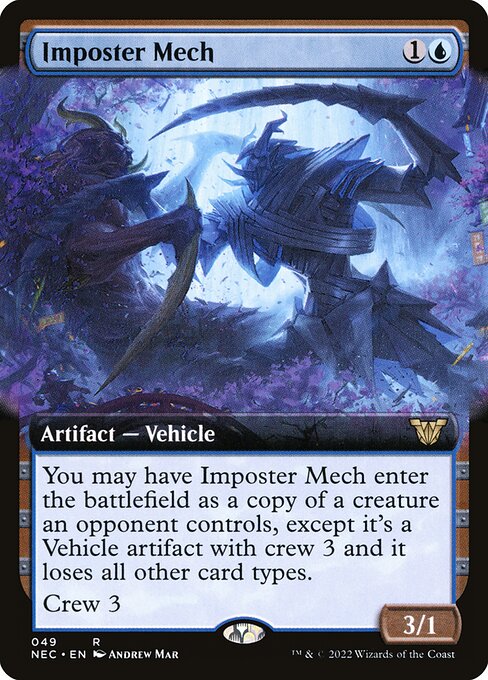 Imposter Mech (Extended Art) - Commander: Kamigawa: Neon Dynasty - R - 49
