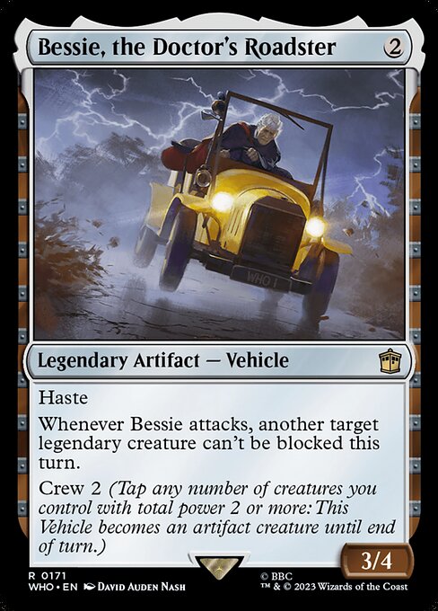 Bessie, the Doctor's Roadster - Universes Beyond: Doctor Who - R - 171