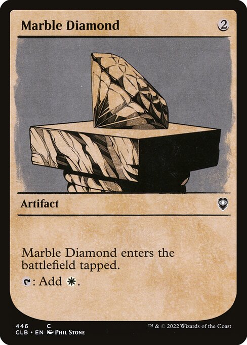 Marble Diamond (Showcase) - Commander Legends: Battle for Baldur's Gate - C - 446