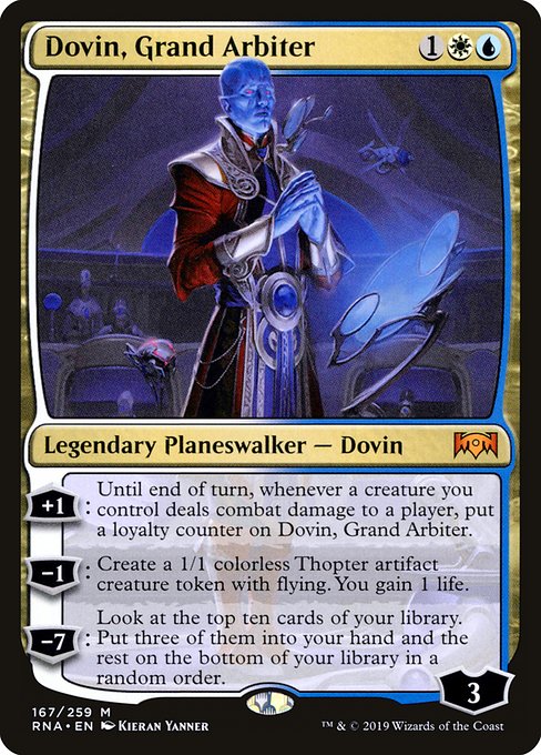 Dovin, Grand Arbiter - Ravnica Allegiance - M - 167