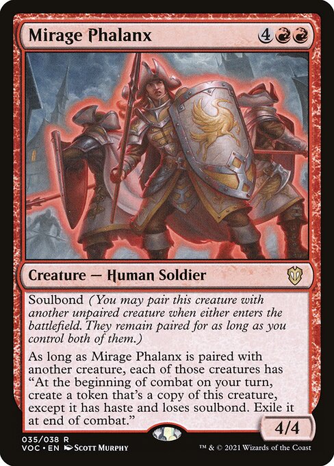 Mirage Phalanx - Commander: Innistrad: Crimson Vow - R - 35