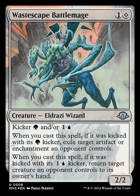 Wastescape Battlemage (Ripple Foil) - Modern Horizons 3 - U - 508