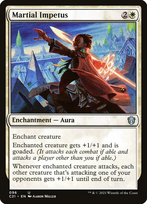 Martial Impetus - Commander 2021 - U - 96