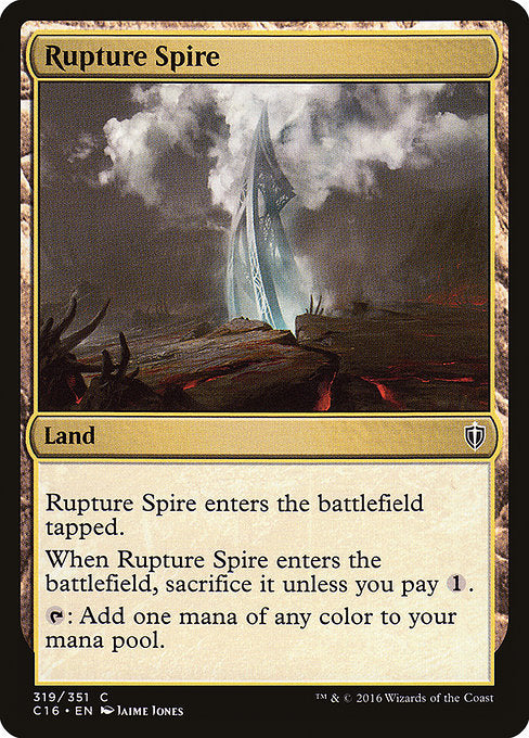 Rupture Spire - Commander 2016 - C - 319