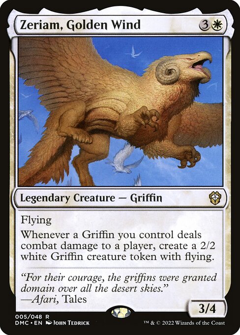 Zeriam, Golden Wind - Commander: Dominaria United - R - 5