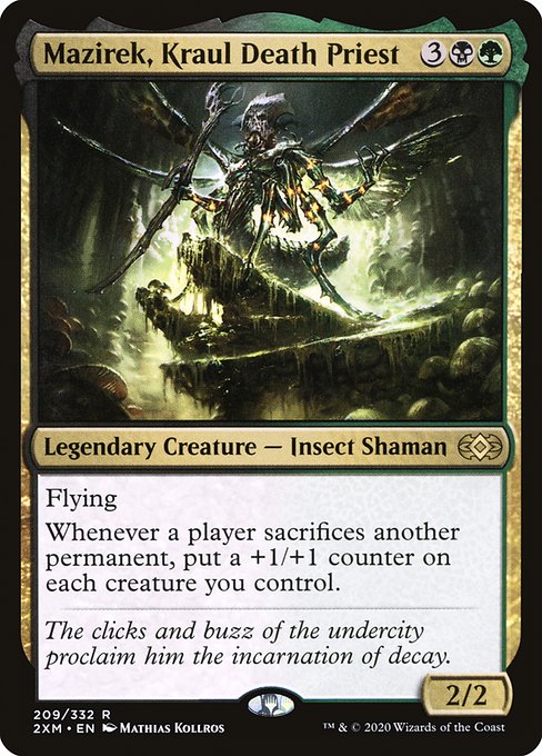 Mazirek, Kraul Death Priest - Double Masters - R - 209