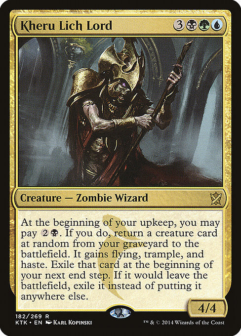Kheru Lich Lord - Khans of Tarkir - R - 182