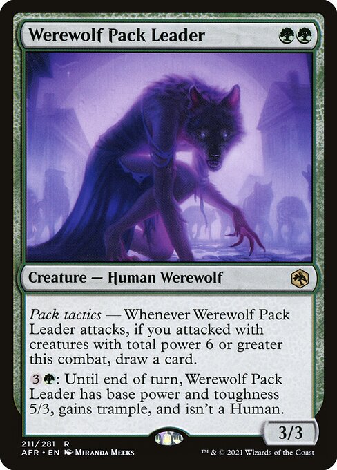 Werewolf Pack Leader - Adventures in the Forgotten Realms - R - 211