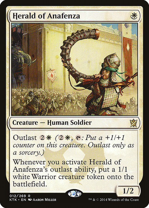 Herald of Anafenza - Khans of Tarkir - R - 12