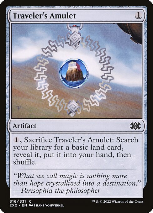 Traveler's Amulet - Double Masters 2022 - C - 316