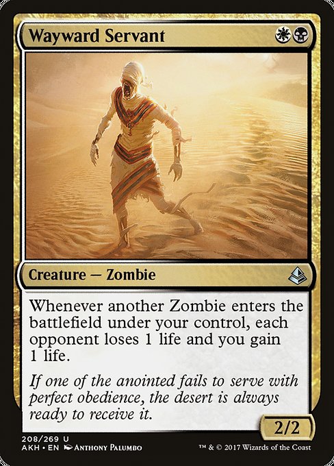 Wayward Servant - Amonkhet - U - 208