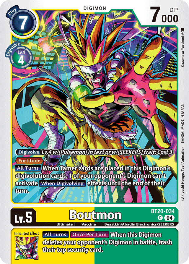 Boutmon - Release Special Booster 2.5 - Common - BT20-034 C