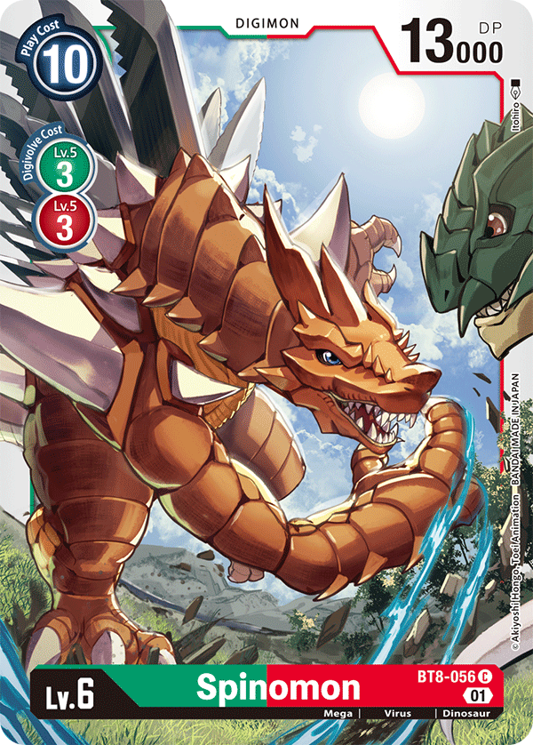 Spinomon - New Awakening - Common - BT8-056 C
