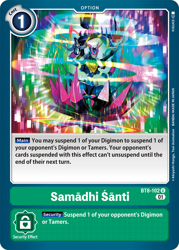Samadhi Santi - New Awakening - Uncommon - BT8-102 U