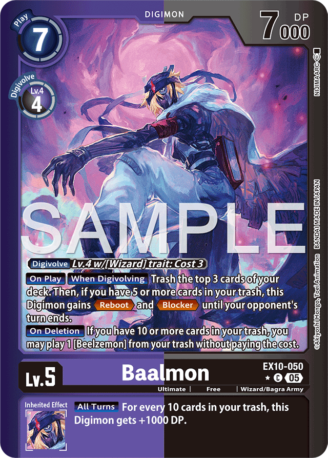 Baalmon (Limited Foil) - Sinister Order - Common - EX10-050 C