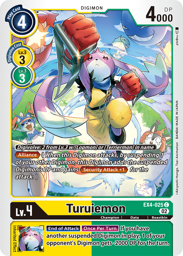 Turuiemon - Alternative Being Booster - Common - EX4-025 C