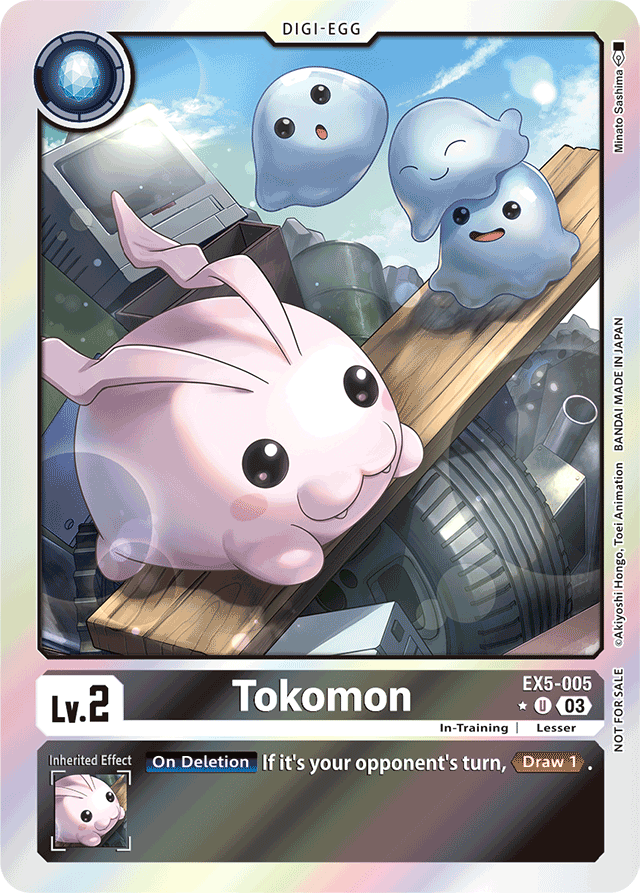 Tokomon (Animal Colosseum Box Promotion Pack) - Animal Colosseum - Uncommon - EX5-005 U