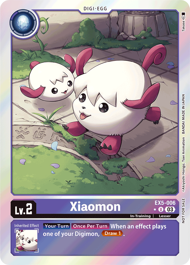 Xiaomon (Animal Colosseum Box Promotion Pack) - Animal Colosseum - Uncommon - EX5-006 U