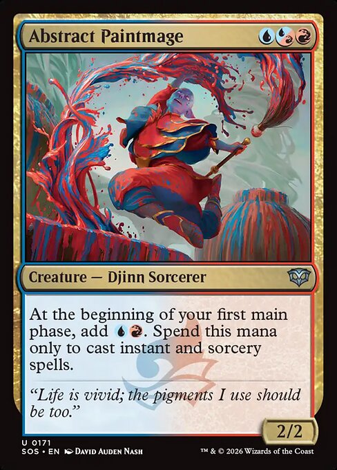 Abstract Paintmage - Secrets of Strixhaven - U - 171