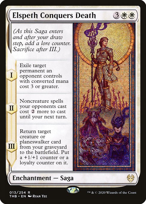 Elspeth Conquers Death - Theros Beyond Death - R - 13