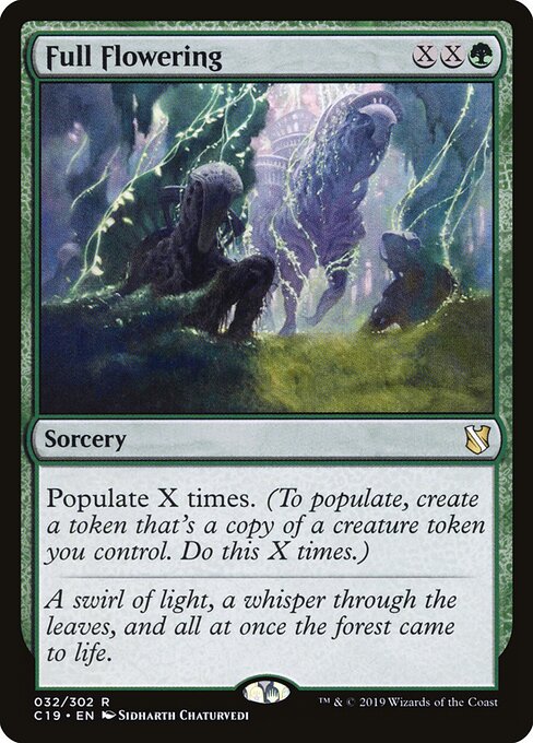 Full Flowering - Commander 2019 - R - 32