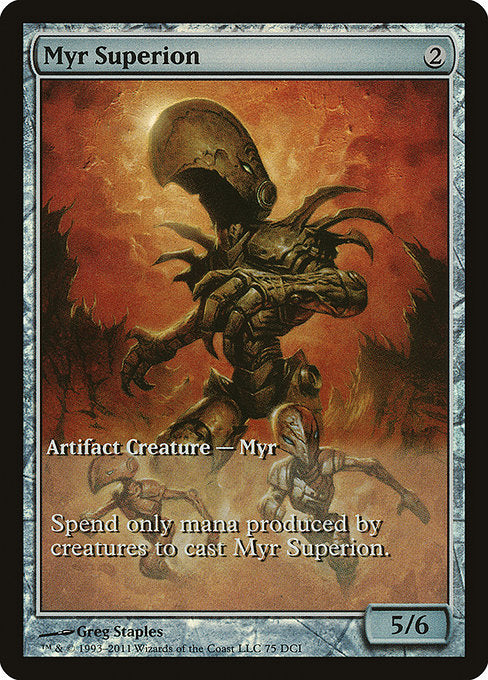 Myr Superion - Game Day & Store Championship Promos - P - 75