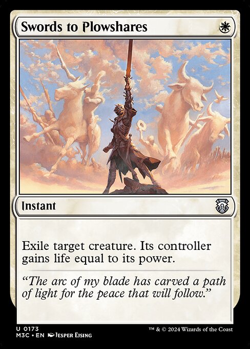 Swords to Plowshares - Commander: Modern Horizons 3 - U - 173